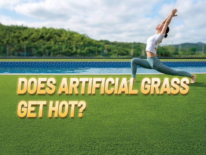CCGrass, does artificial grass get hot