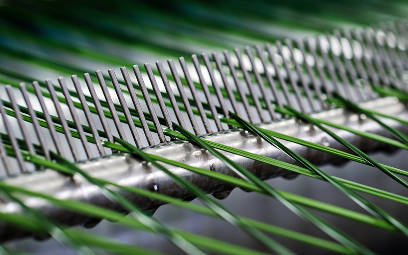 CCGrass, artificial grass, extrusion