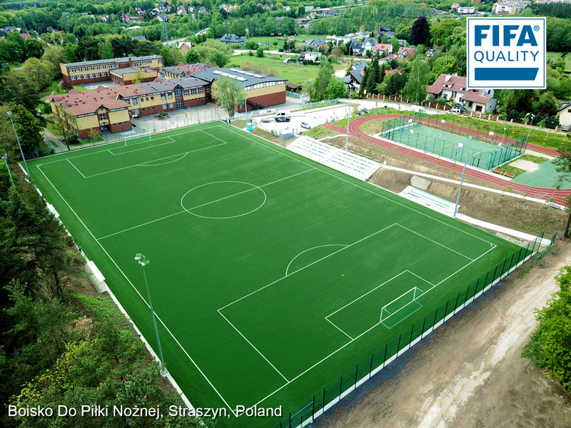 CCGrass, football field, Poland