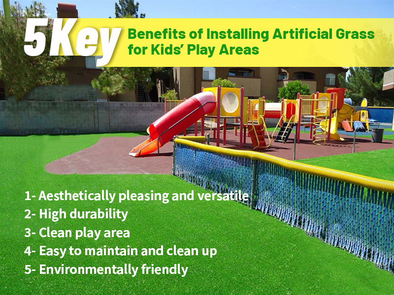 CCGrass, benefits of installing synthetic grass for kids