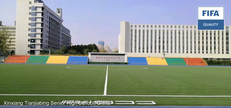 FIFA Quality Pitch for Xinxiang Tianjiabing Senior High School in China