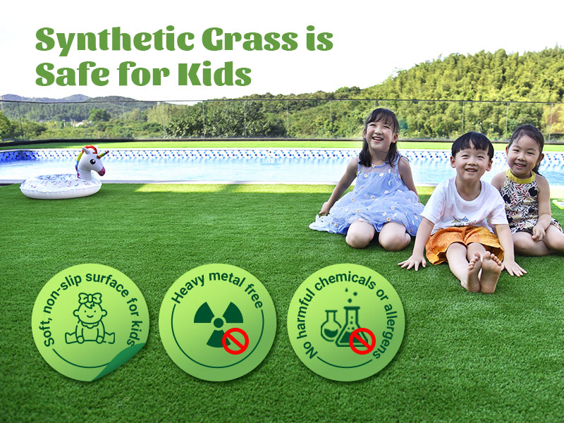 CCGrass, synthetic grass is safe for kids