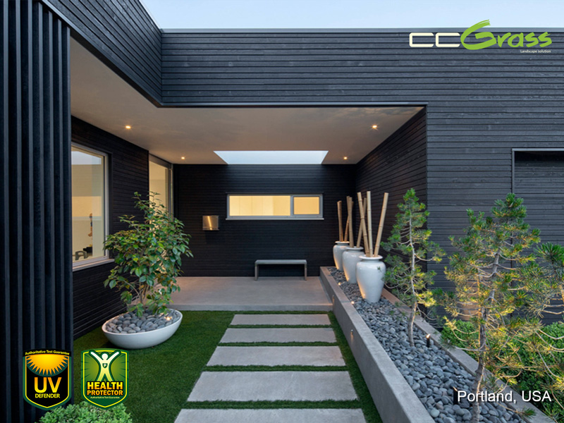 CCGrass, artificial grass on concrete