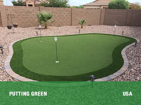 CCGrass, landscape turf for putting green