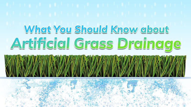 What You Should Know about Artificial Grass Drainage