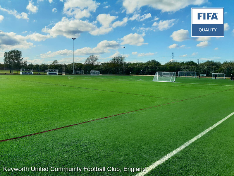 CCGrass, artificial grass football field, England