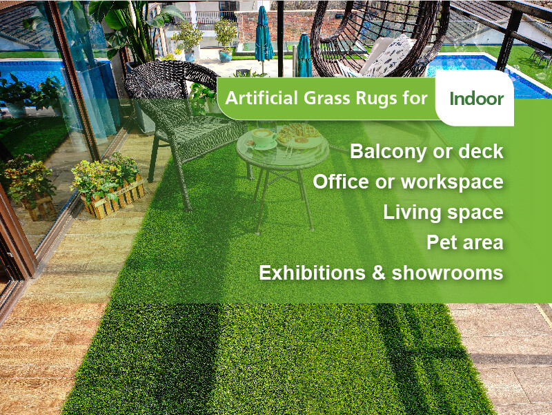 CCGrass, artificial grass rugs for indoor