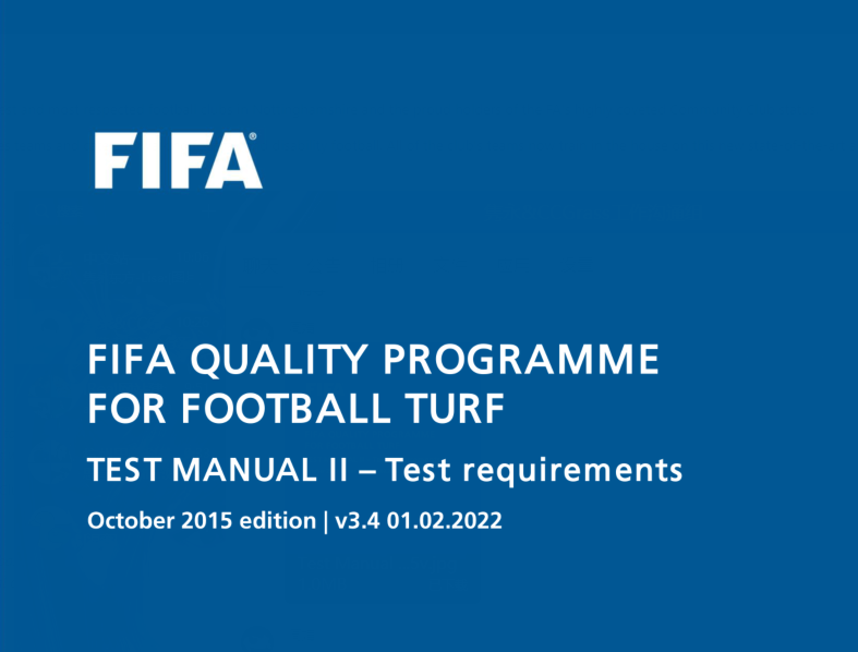 FIFA New Test Manual Introduction