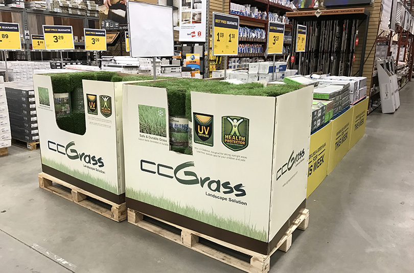 CCGrass, artificial grass for DIY