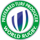Artificial grass, World Rugby Preferred Turf Producer logo Artificial grass, World Rugby Preferred Turf Producer logo