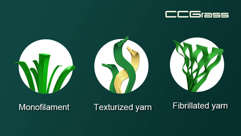 CCGrass, types of artificial turf