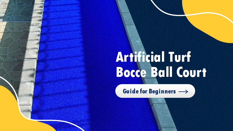 CCGrass, artificial turf bocce ball court