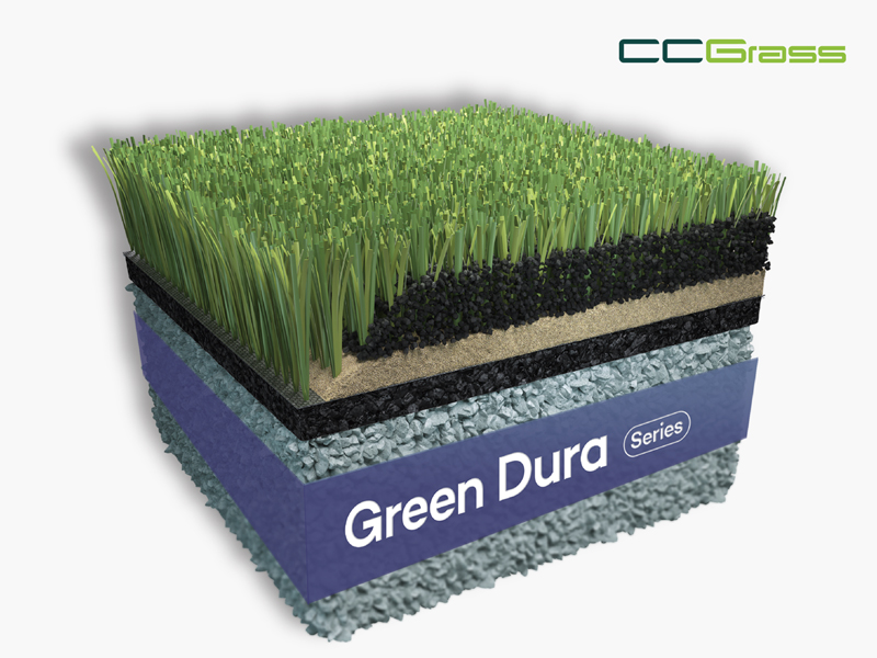 CCGrass Sports System, Green Dura Series for high-demand turf baseball field