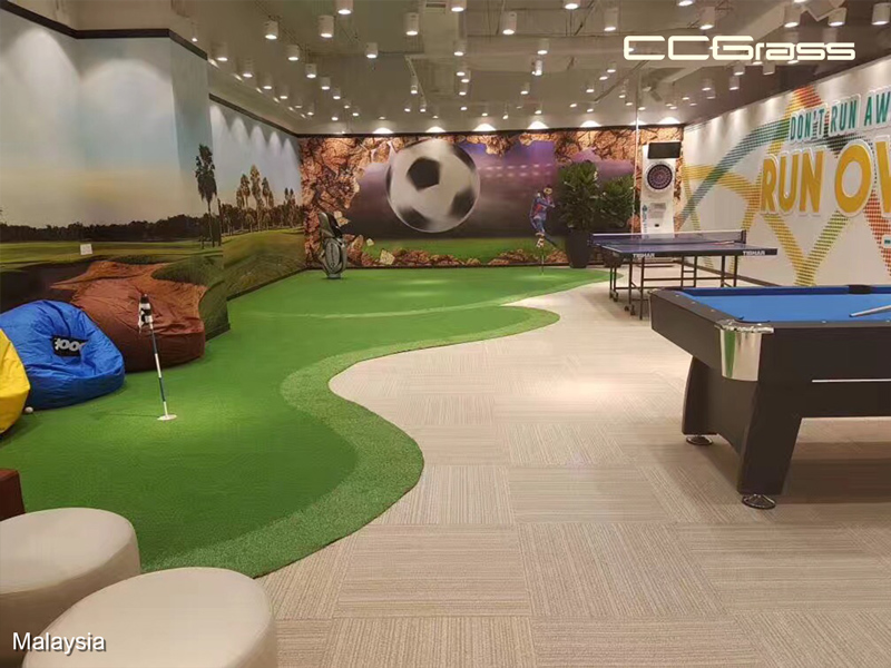 CCGrass, indoor golf courses