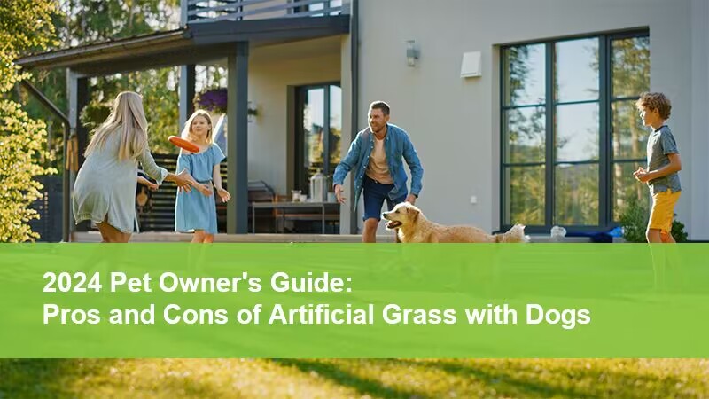 2024 Pet Owner’s Guide: Pros and Cons of Artificial Grass with Dogs