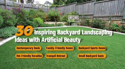 30 Inspiring Backyard Landscaping Ideas with Artificial Beauty