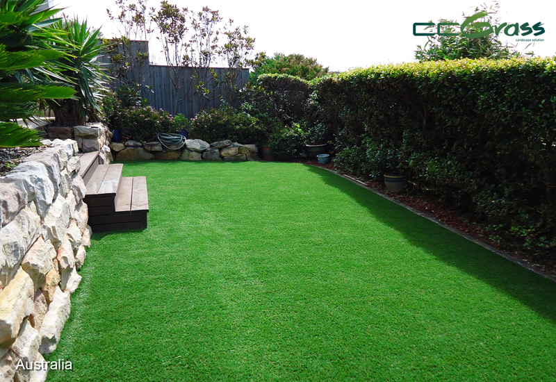 CCGrass, fake grass, small backyard oasis