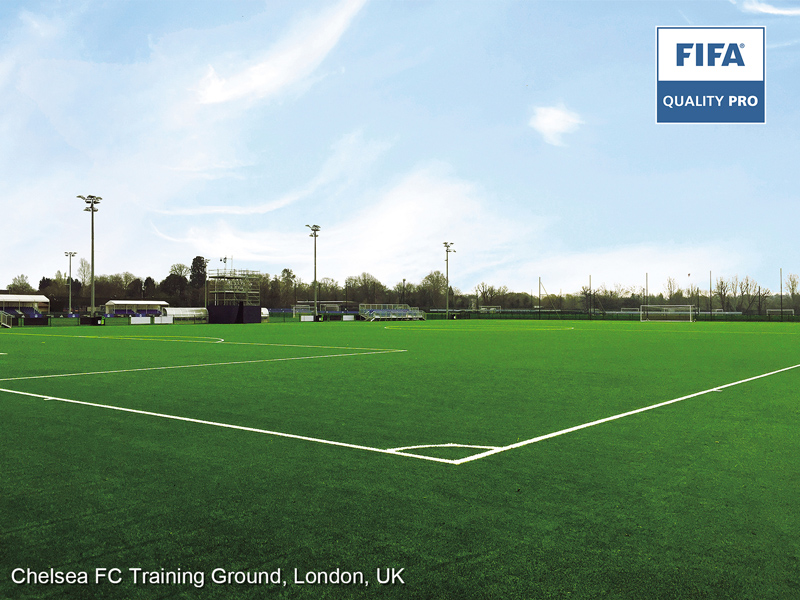 CCGrass, artificial soccer field, Chelsea FC Training Ground