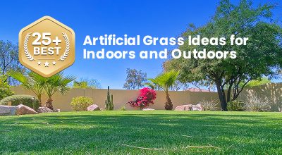 25+ Best Artificial Grass Ideas for Indoors and Outdoors
