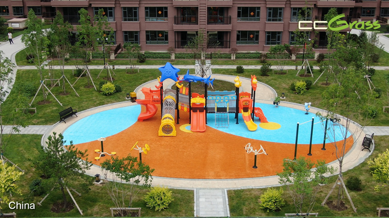 Artificial Turf in Community Playgrounds