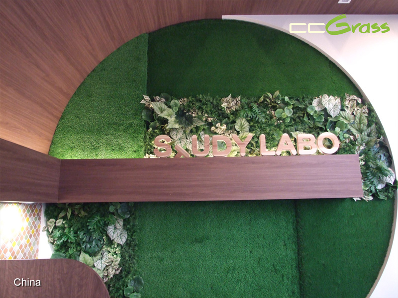 Turf Wall for Brand Display