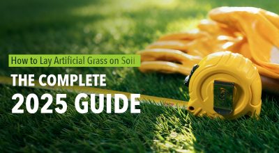 How to Lay Artificial Grass on Soil: The Complete 2025 Guide