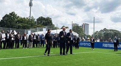 CCGrass Supports FIFA Arena Project in Malaysia, Inaugurated by FIFA Chairman