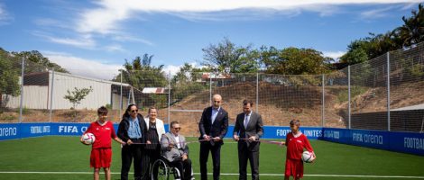 CCGrass Expands the FIFA Arena Project to Latin America with First Pitch in Costa Rica