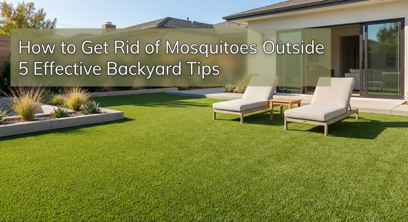 How to Get Rid of Mosquitoes Outside