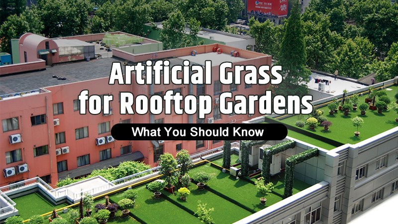 Artificial Grass for Rooftop Gardens