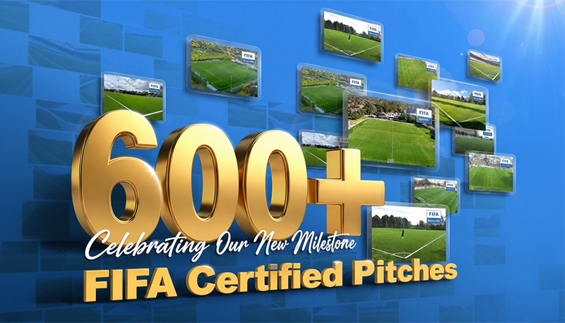 CCGrass surpasses 600 FIFA certified football fields worldwide