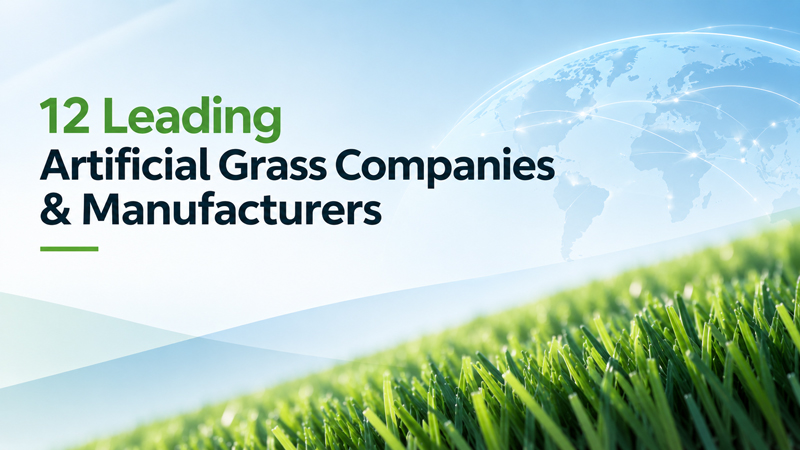 12 Leading Artificial Grass Companies & Manufacturers