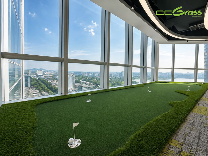 City-View Office Putting Green