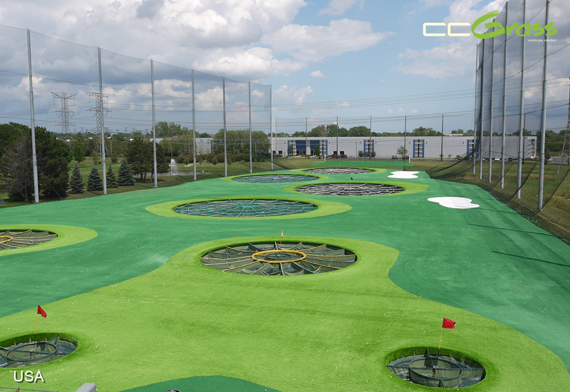 Professional Golf Practice Range