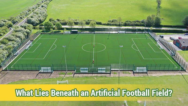Artificial football field and turf system by CCGrass